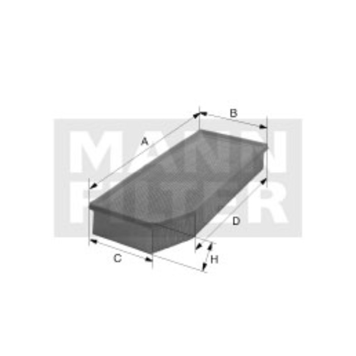 Фильтр воздушный MANN-FILTER C33194