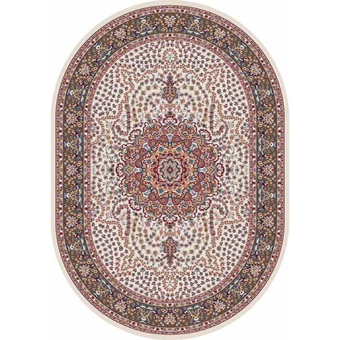 Ковёр овальный Shahreza d202, 240 х 400 см, цвет cream-brown - фото 30224