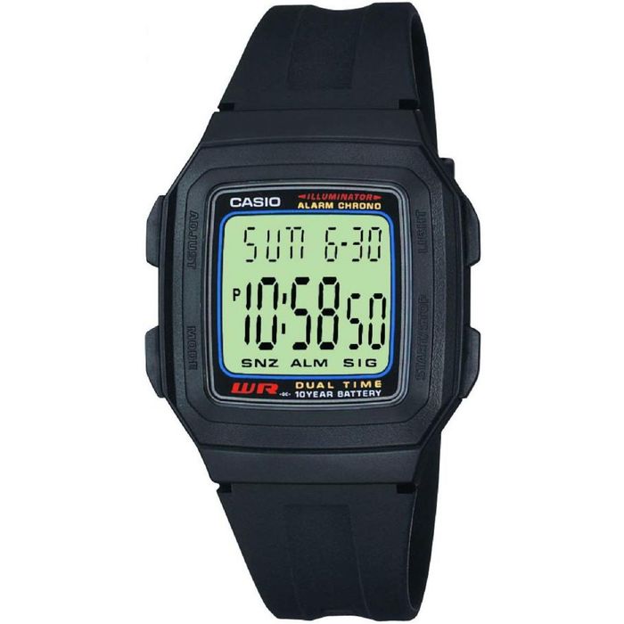 Часы наручные мужские CASIO F-201W-1A