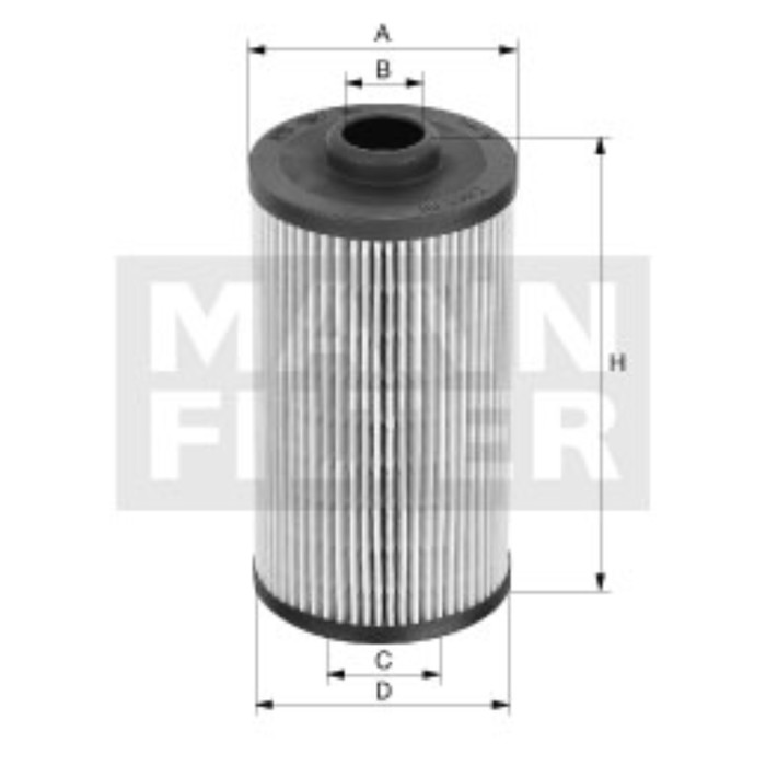 Фильтр масляный MANN-FILTER HU934x