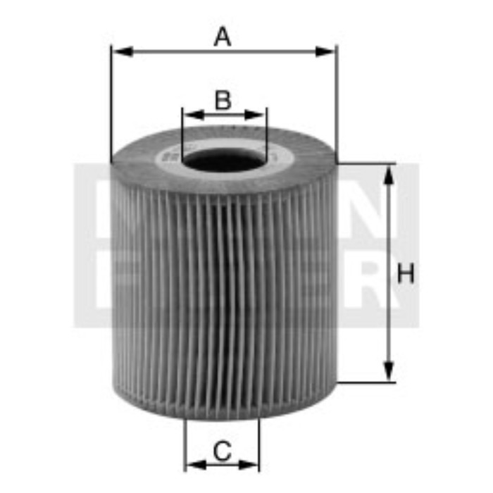 Фильтр масляный MANN-FILTER HU947/1Z-2