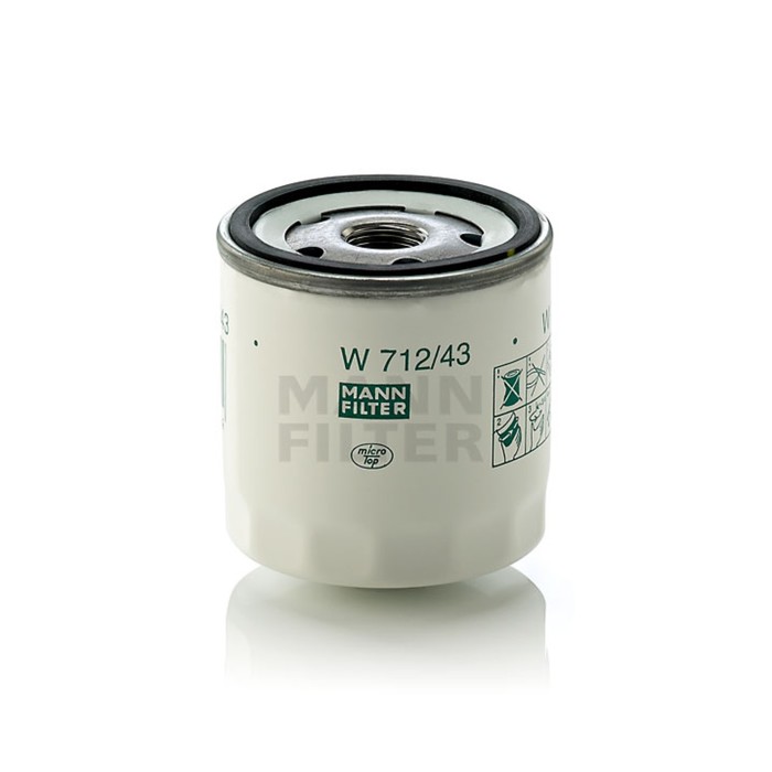 Фильтр масляный MANN-FILTER W712/43