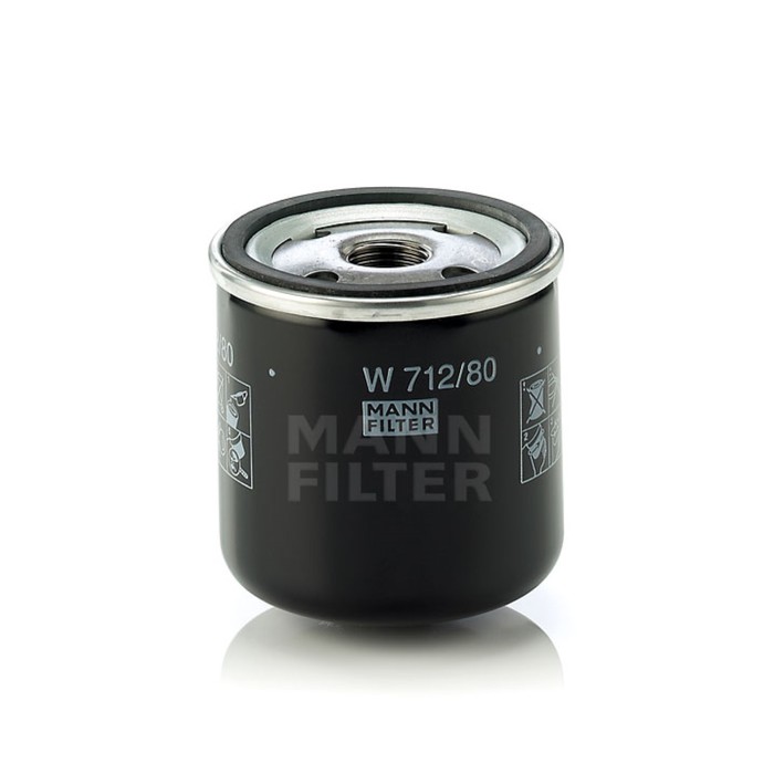 Фильтр масляный MANN-FILTER W712/80