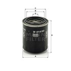 Фильтр масляный MANN-FILTER W814/80 1776613 Фильтр масляный MANN-FILTER W814/80 1776613