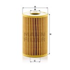 Фильтр масляный MANN-FILTER HU7001x 1776445 Фильтр масляный MANN-FILTER HU7001x 1776445