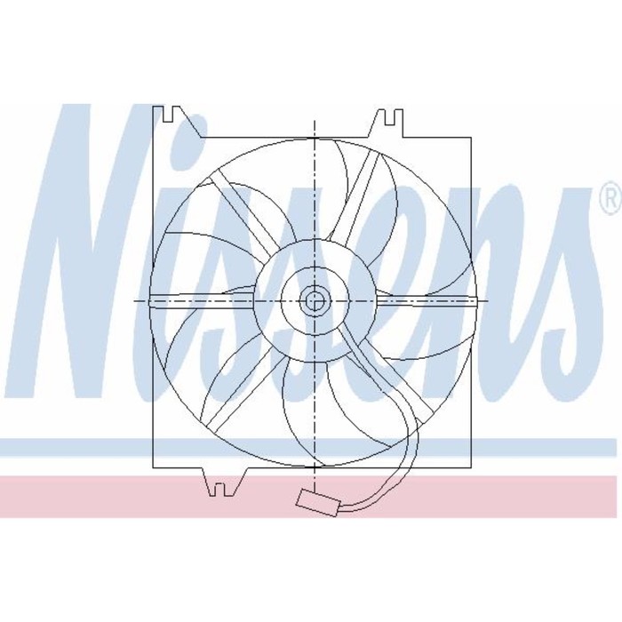 Вентилятор двигателя  NISSENS 85085