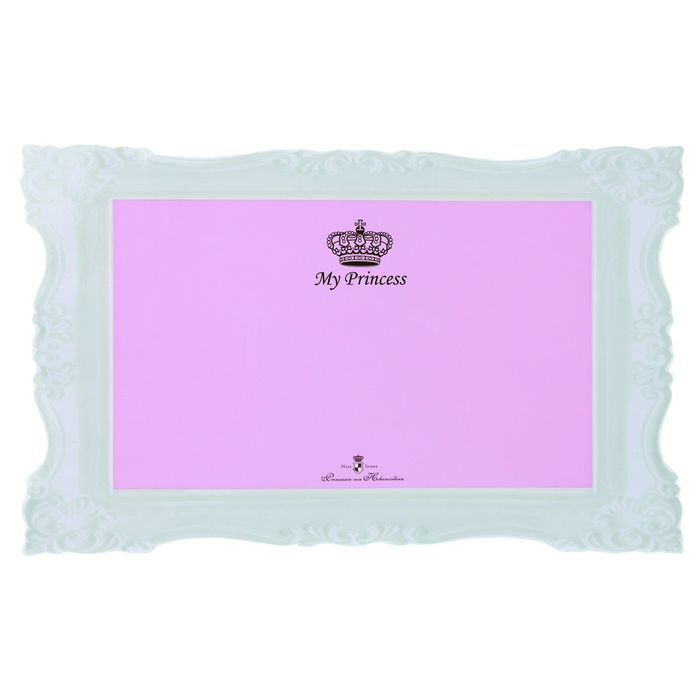 Коврик Trixie My Princess под миску, 44 × 28 см, розовый