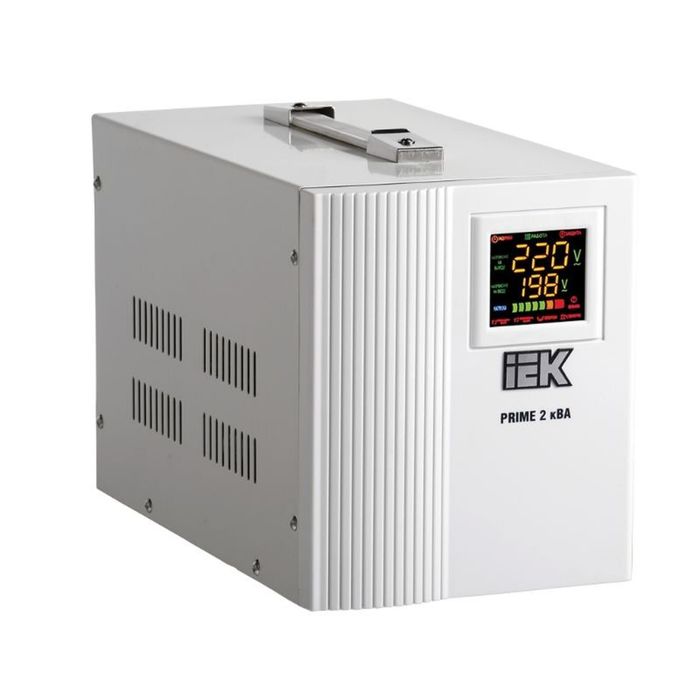 Стабилизатор напряжения IEK Prime, 0.5 кВА, переносной, IVS31-1-00500