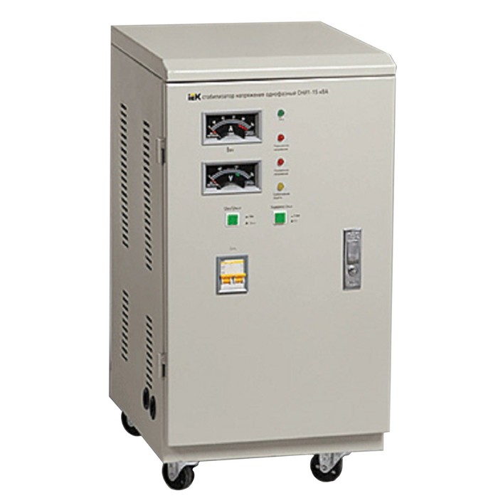 Стабилизатор напряжения IEK, СНИ 1/220 10.0 кВА, однофазный, IVS10-1-10000