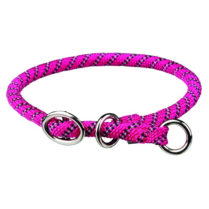 Ошейник-удавка Trixie Sporty Rope, S–M, 40 х 0,8 см, фуксия