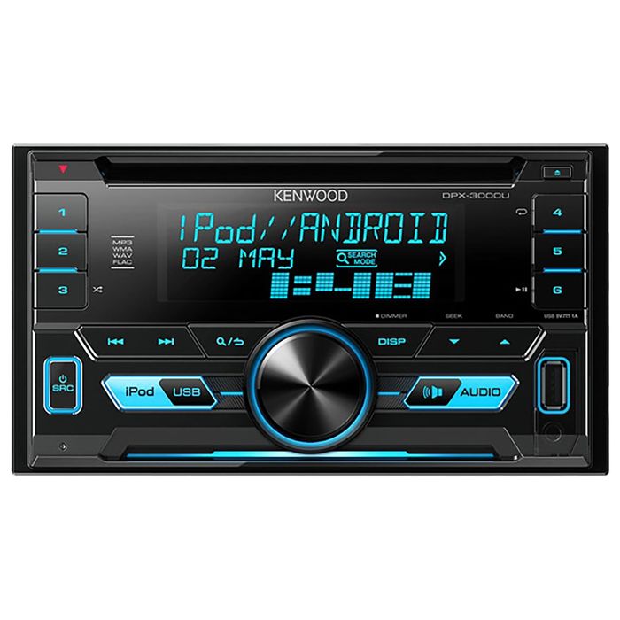 Автомагнитола CD Kenwood DPX-3000U 2DIN 4x50Вт