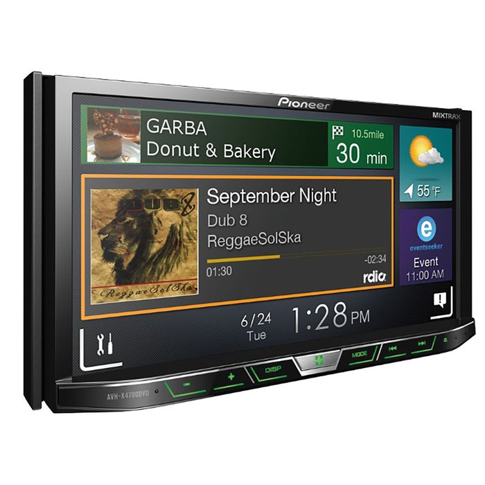 Автомагнитола CD DVD Pioneer AVH-X4700DVD 2DIN 4x50Вт