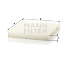 Фильтр салонный MANN-FILTER CU27008 1782329 Фильтр салонный MANN-FILTER CU27008 1782329