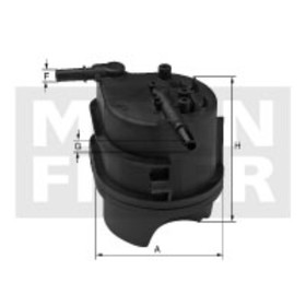 Фильтр топливный MANN-FILTER WK9016 1792746