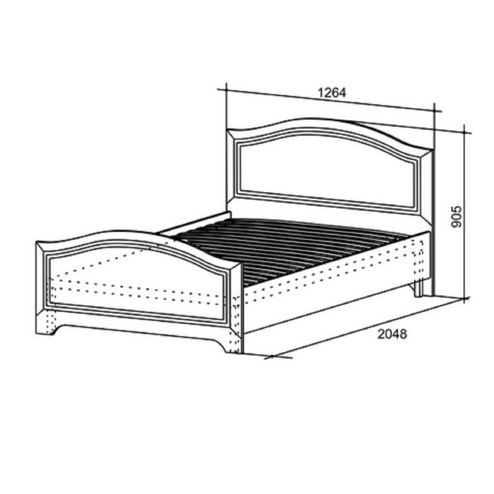 Кровать 2000 х 2000