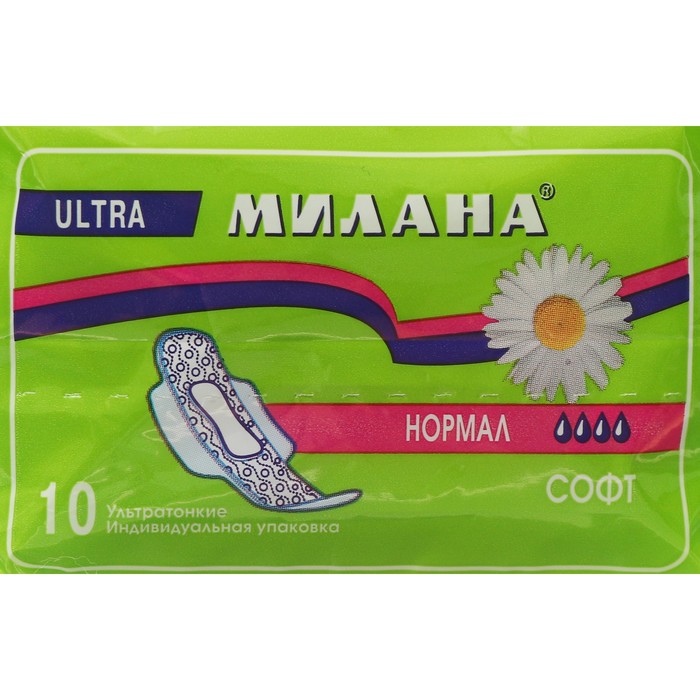 ЕОНК - Прокладки Милана Ultra Нормал Софт, 10 шт. - 1795229 - 88,81 руб.