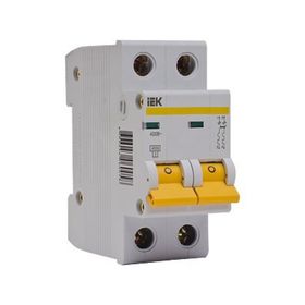 Выключатель автоматический IEK, двухполюсный, C 100 А, ВА 47-100, 10 кА, MVA40-2-100-C