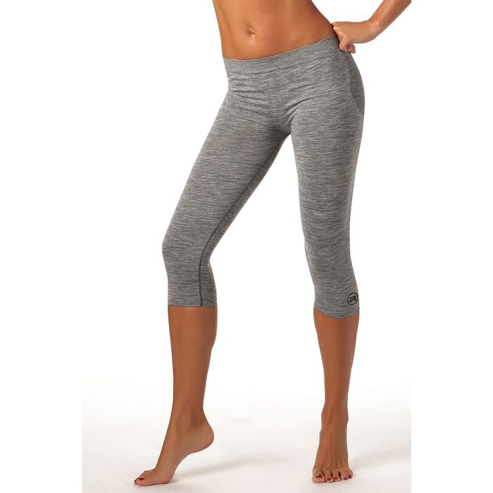 Спортивные капри IN-Panta 3/4 donna Active-Fit melange grigio 4-L/XL