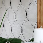 Гирлянда «Сеть» 1.6 × 1.6 м, IP20, тёмная нить, 144 LED, свечение белое, 8 режимов, 220 В 1585742