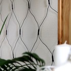 Гирлянда «Сеть» 1.6 × 1.6 м, IP20, тёмная нить, 144 LED, свечение синее, 8 режимов, 220 В 1585743