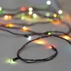 Гирлянда «Нить» 3 м, IP20, тёмная нить, 30 ламп, свечение мульти, 8 режимов, 220 В 1585771