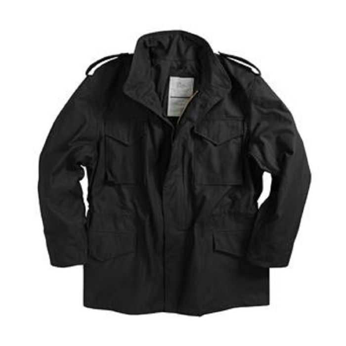 Куртка M-65 Black с подстежкой  Alpha Industries  XL