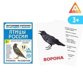 {{photo.Alt || photo.Description || 'Обучающие карточки по методике Г. Домана «Птицы России», 12 карт, А6'}}