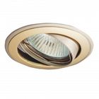 Светильник встраиваемый точечный Linvel MR11 ELC-228 PN/G/PN поворотный Светильник встраиваемый точечный Linvel MR11 ELC-228 PN/G/PN поворотный
