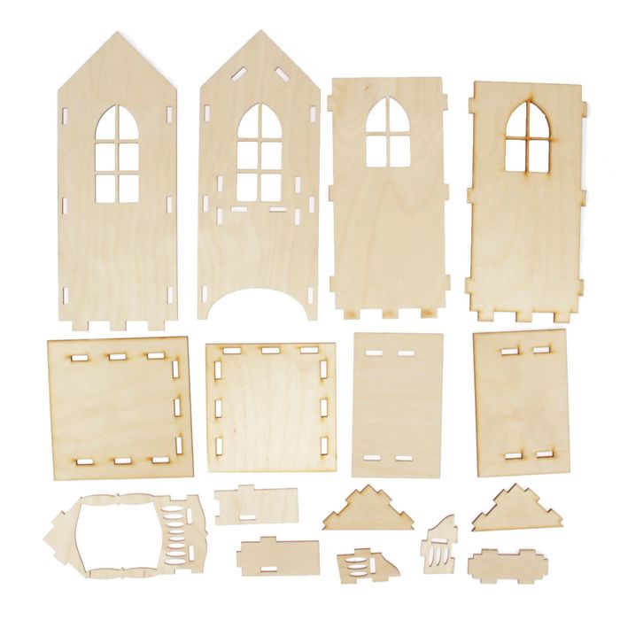 домики из фанеры лазерная резка. макет здания из фанеры. макет дома для лазерной резки. замок макет для лазерной резки. домик из фанеры макет для лазерной резки.