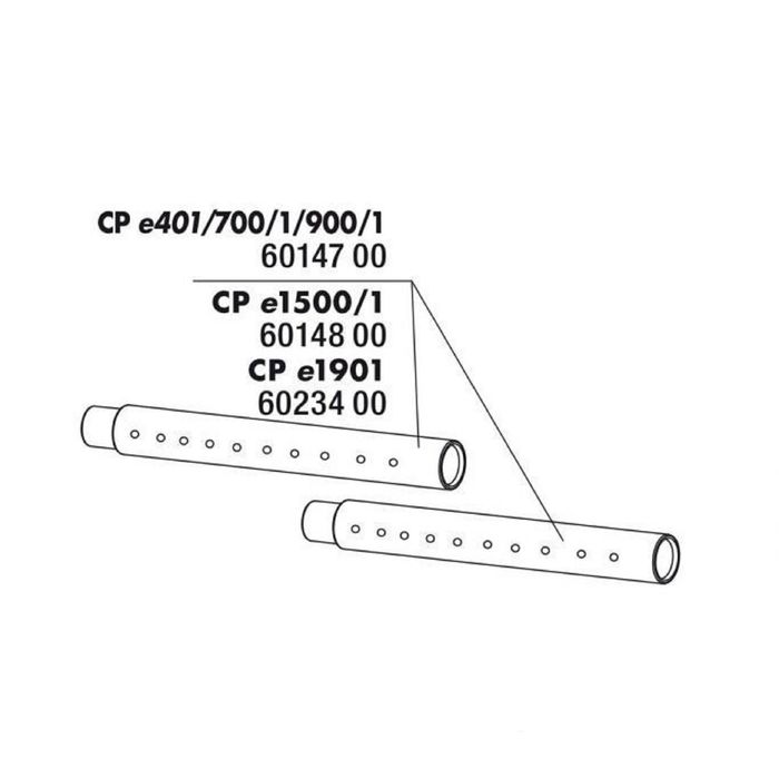 Флейта для фильтра CristalProfi е1901, из двух частей,JBL CP e1901 Jet pipe set