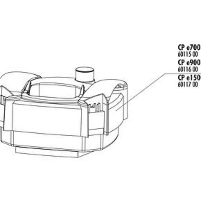 Голова фильтра CristalProfi е700 в сборе, JBL CP e700 Pumpenkopf
