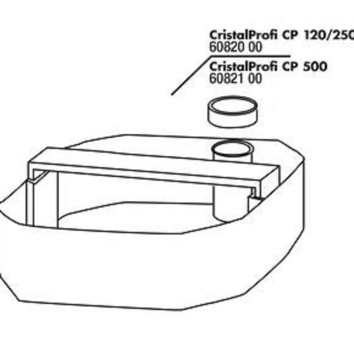 Корзина для наполнителей для фильтров CristalProfi 120/250, JBL CP 120/250 Korbeinsatz