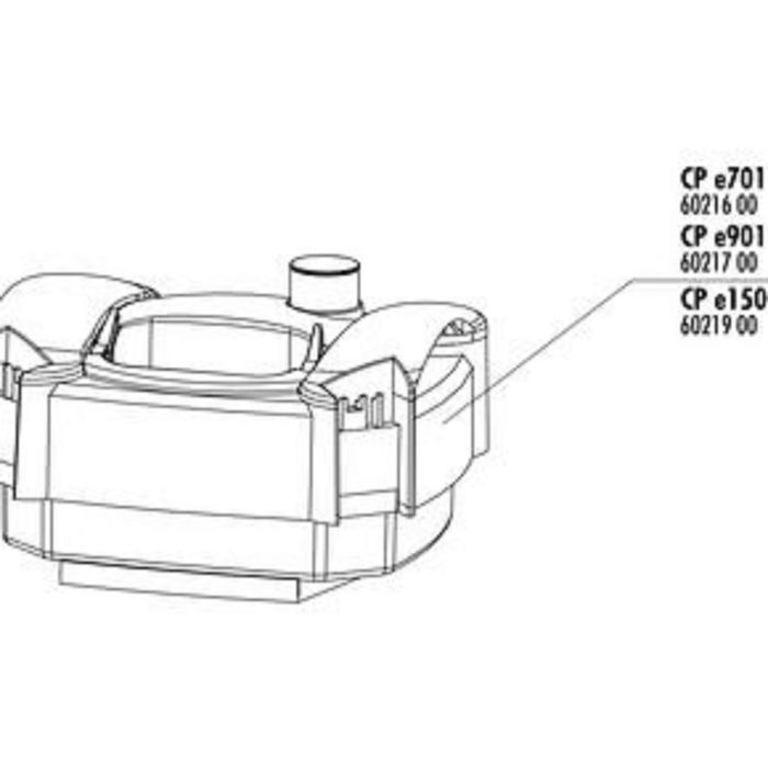 Голова фильтра CristalProfi e701 greenline в сборе,JBL CP e701 Pumpenkopf