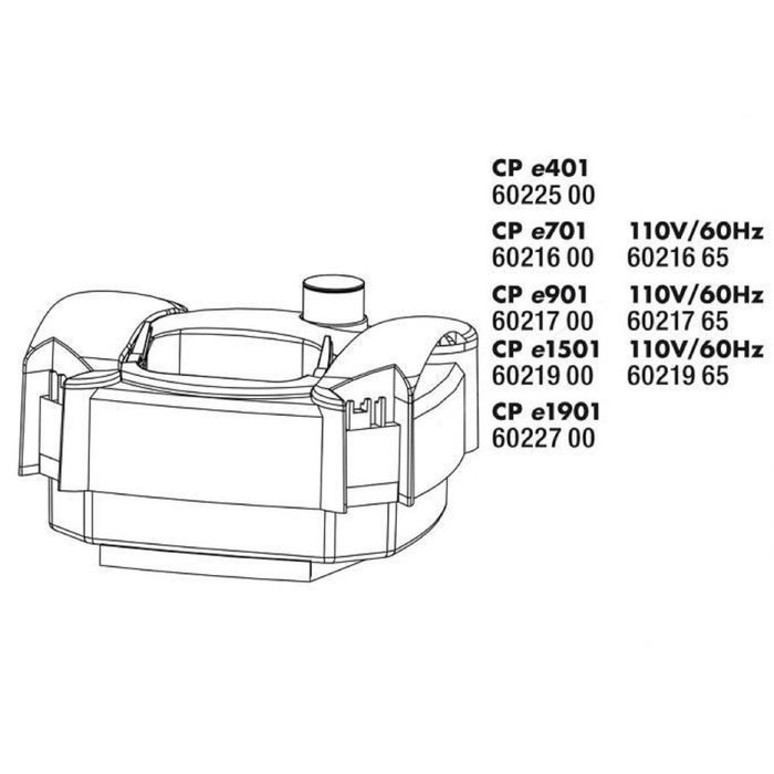 Голова фильтра CristalProfi e401 greenline в сборе, JBL CP e401 pump head greenline