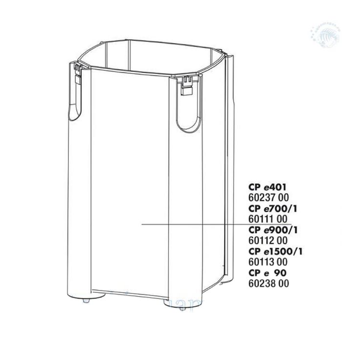 Корпус фильтра CristalProfi е401,JBL CP e401 Filter container