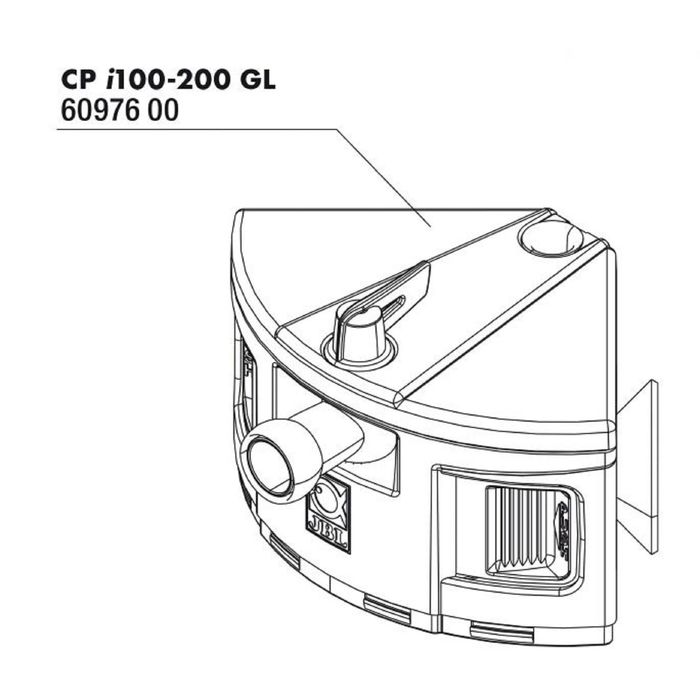 Голова в сборе для внутренних фильтров JBL CristalProfi greenline i100/200, JBL CP i_gl 100/i200 Pum