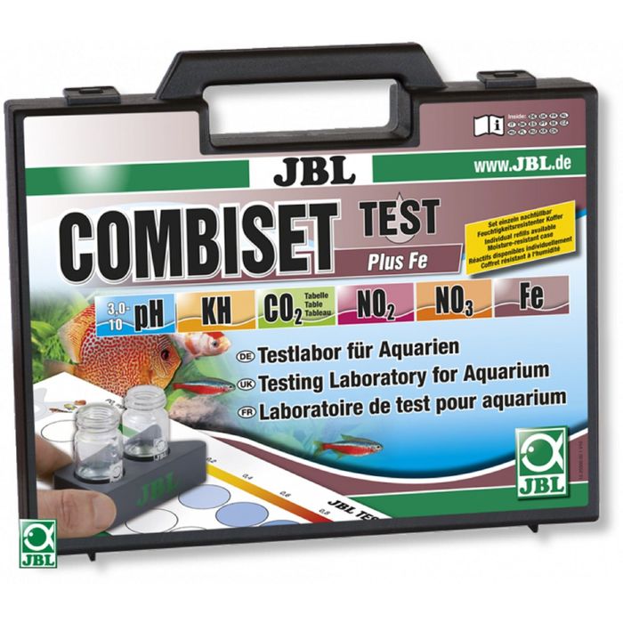 Набор из 5 тестов для измерения наиболее важных показателей воды в растительных аквариумах, JBL Test