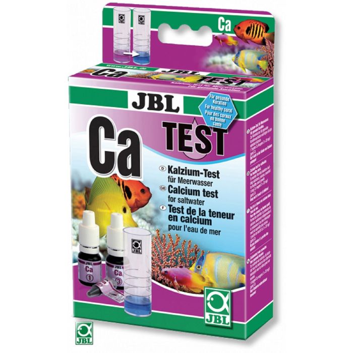 Тест для точного измерения содержания кальция во всех аквариумах с морской водой, JBL Calcium Test-S