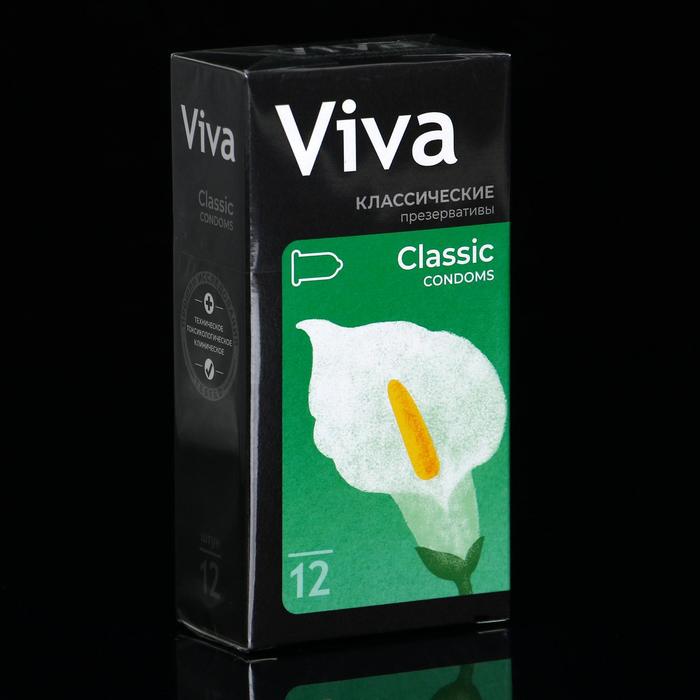 Презервативы «Viva» классические, 12 шт