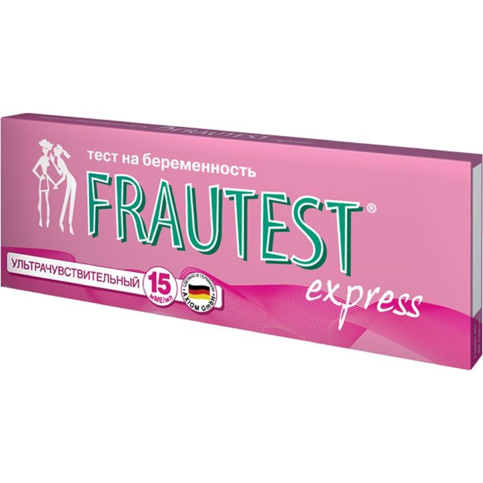 Тест на определение беременности FRAUTEST express (тест-полоска) 1 шт.