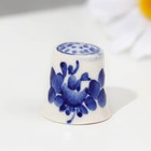 A thimble with a hole, Gzhel A thimble with a hole, Gzhel