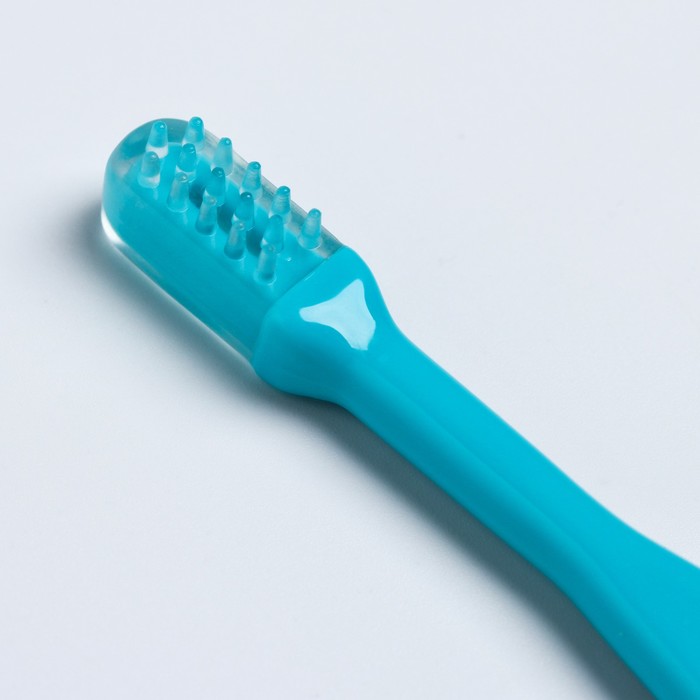 силиконовая зубная щетка для детей от года