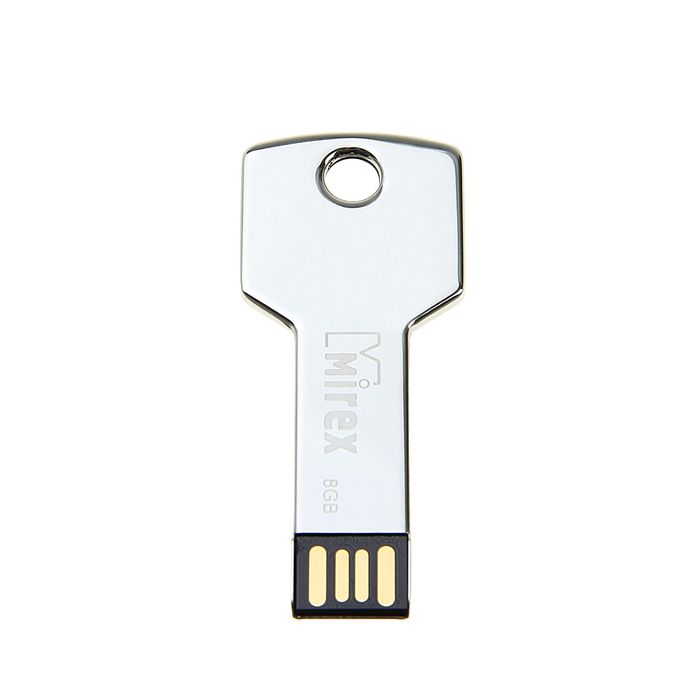 Подарочная USB-флешка 8 Gb Mirex CORNER KEY, "ключ"