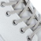 Шнурки для обуви круглые, d=3мм, 60см, цвет серый - фото 6004780