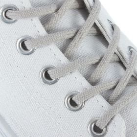Шнурки для обуви круглые, d=3мм, 60см, цвет серый