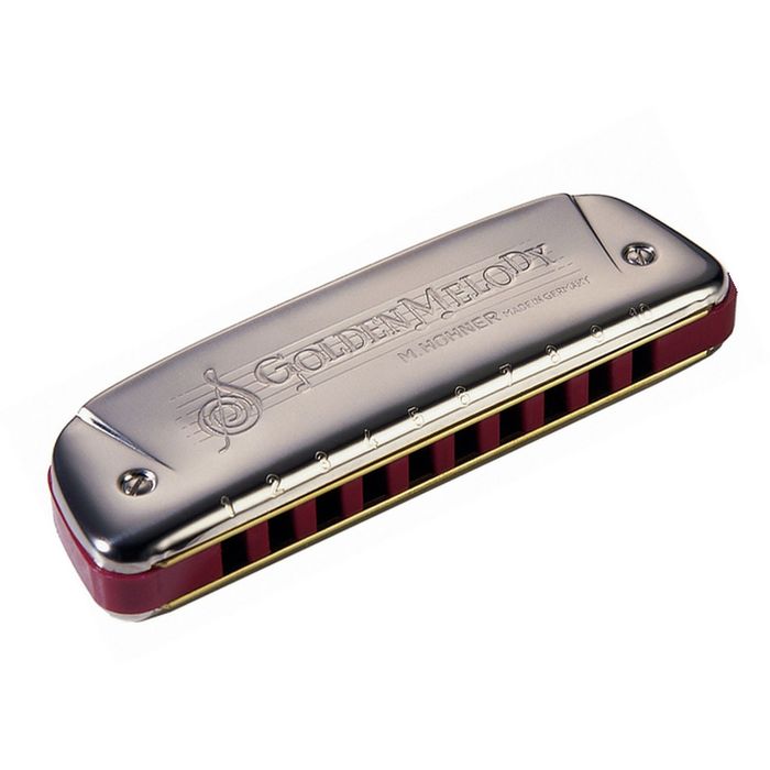 Губная гармошка Hohner M542066 Golden Melody F-major