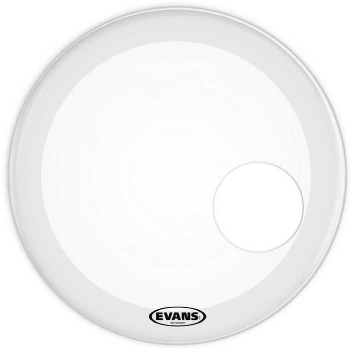 Пластик для бас-барабана Evans BD24RSW EQ3 Resonant Smooth White 24&quot;