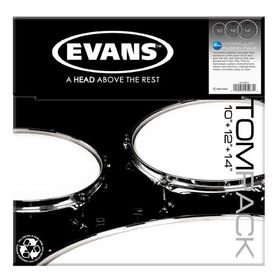 Набор пластика для том барабана  Evans ETP-HYDGL-F Hydraulic Glass Fusion 10"/12"/14"