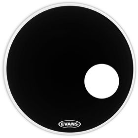 Пластик для бас-барабана Evans BD18RB EQ3 18", резонансный, черный