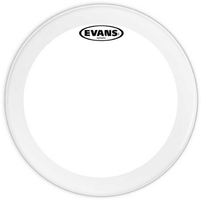 Пластик для бас-барабана Evans BD24GB3 EQ3 Clear  24&quot;